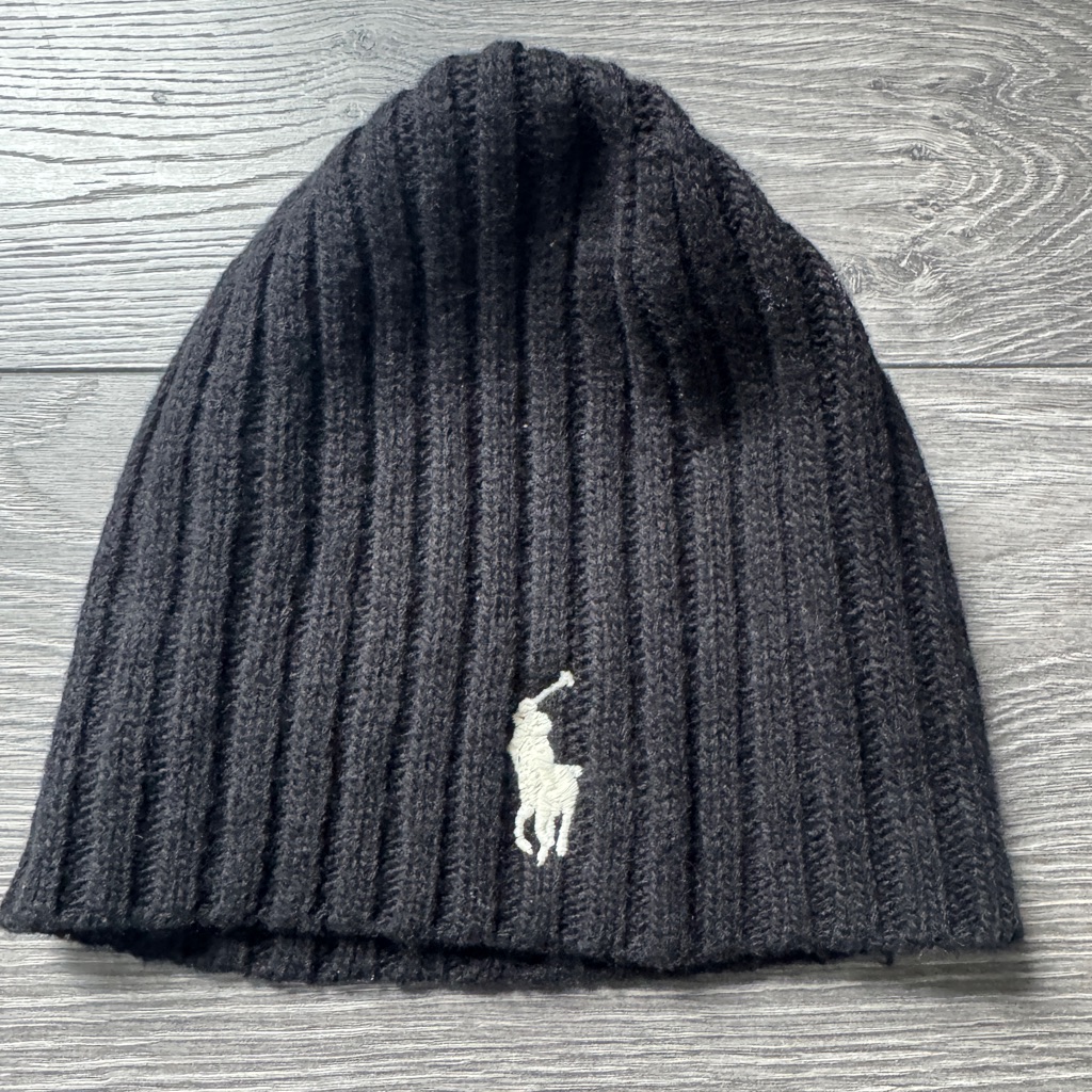 Polo By Ralph Lauren - Black Beanie - Unisex